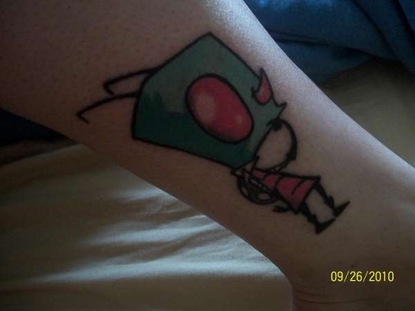 Invader Zim tattoo