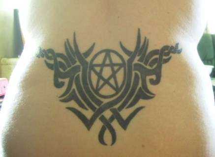 Mega Tramp Stamp tattoo