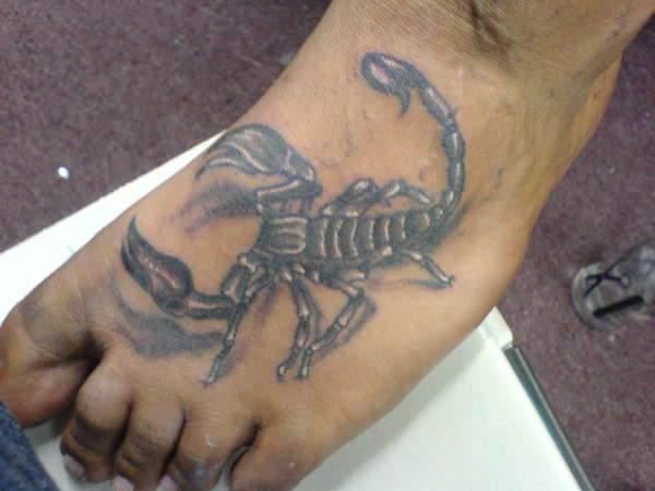 Scorpion tattoo