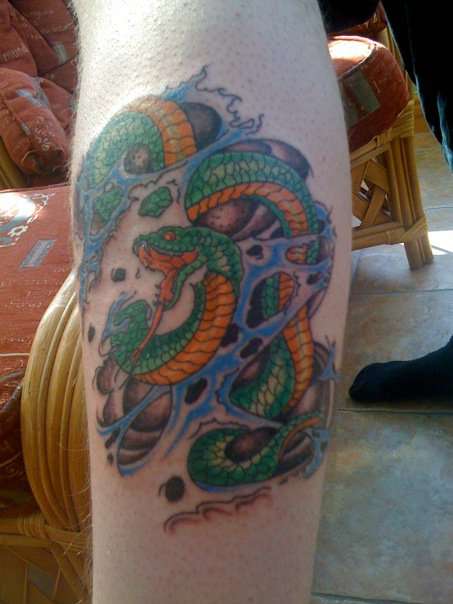 Snake tattoo tattoo