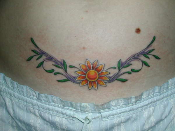 Sunflower tattoo