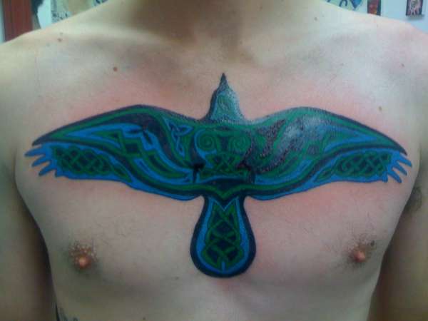 chest piece tattoo