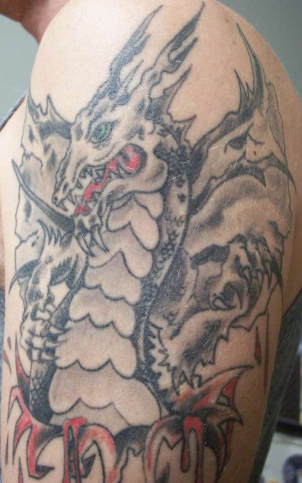 custom dragon tattoo