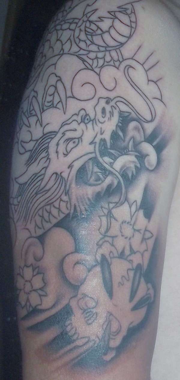 dragon tattoo