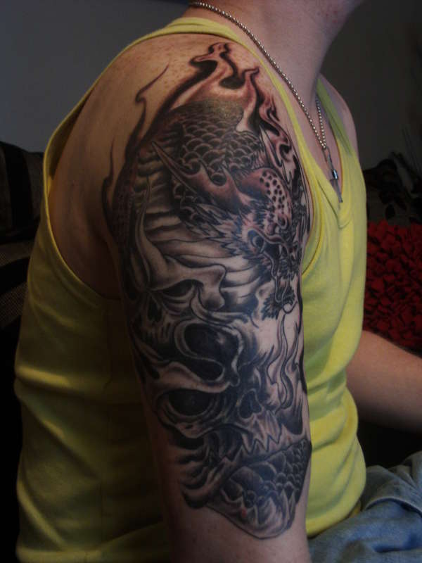 half sleeve tattoo