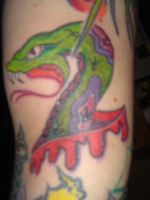 Snake tattoo