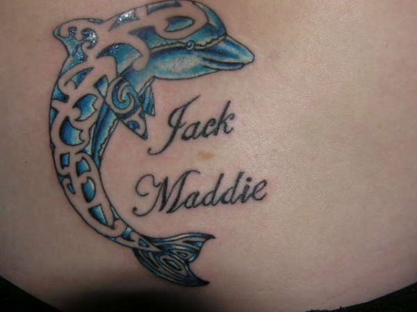 Dolphin, My first Tattoo tattoo