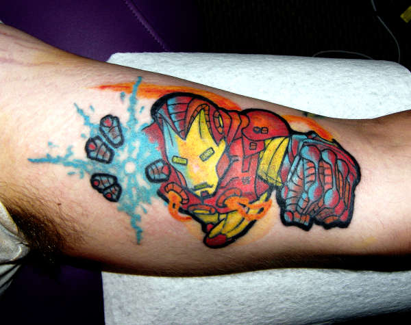 iron-man tattoo