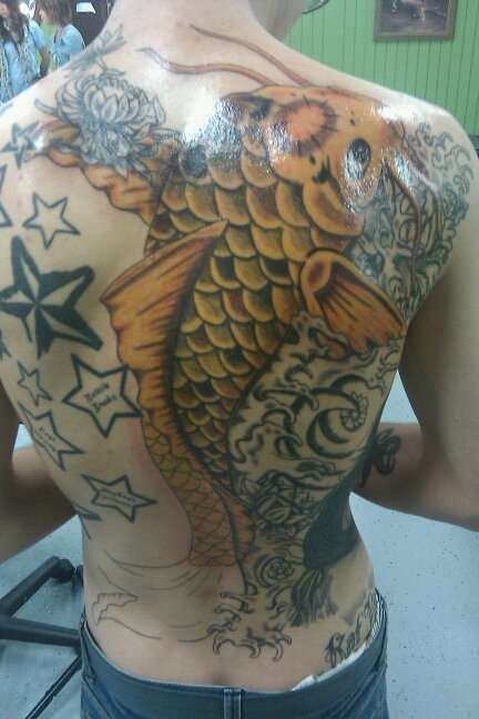 koi fish tattoo