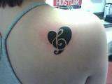 love music. tattoo