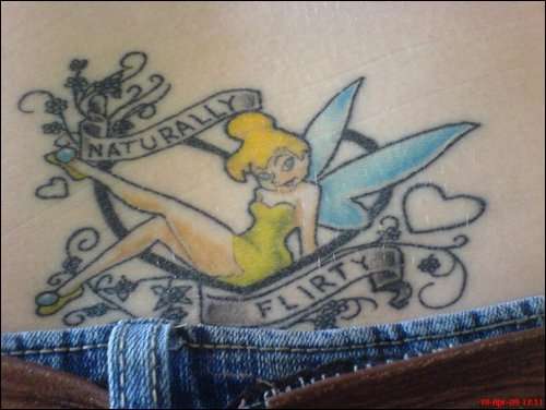 tinkerbell tattoo