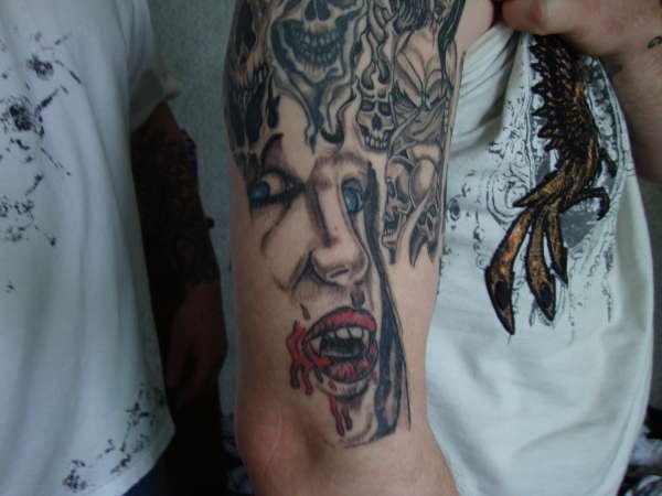 vampire tattoo