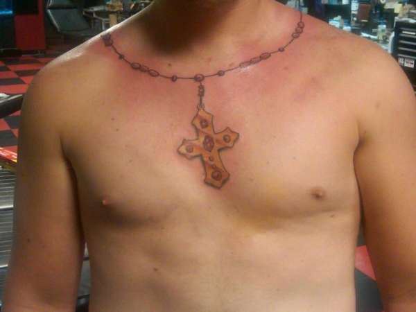 Catholic Rosary tattoo