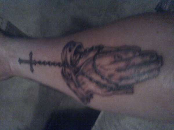Cross tattoo