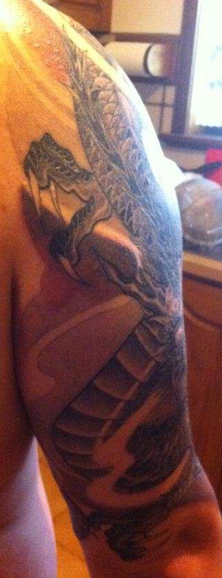 Dragon Half Sleeve tattoo