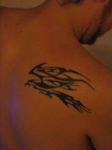 Eagle, first Tat tattoo