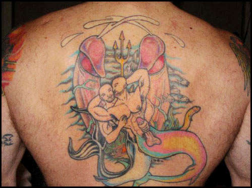 Gay Man Tattoo tattoo