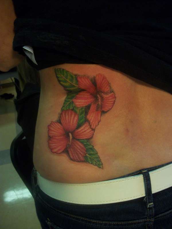 Hibiscus flowers to be continued tattoo