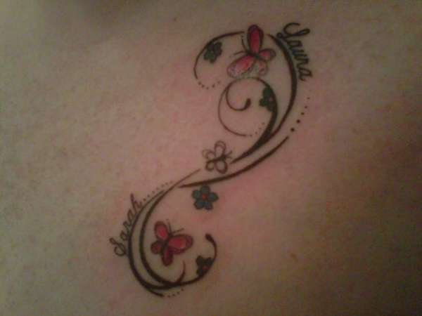 For my girls butterflies tattoo