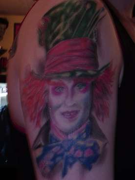 Mad Hatter Tattoo tattoo