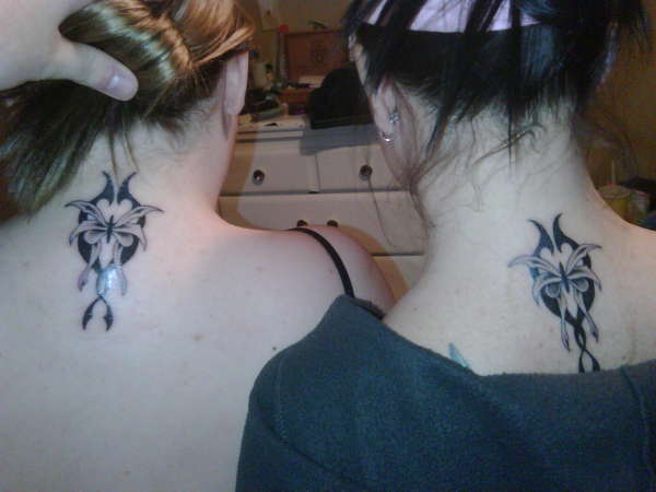 Me & Daughters Matching Tat tattoo