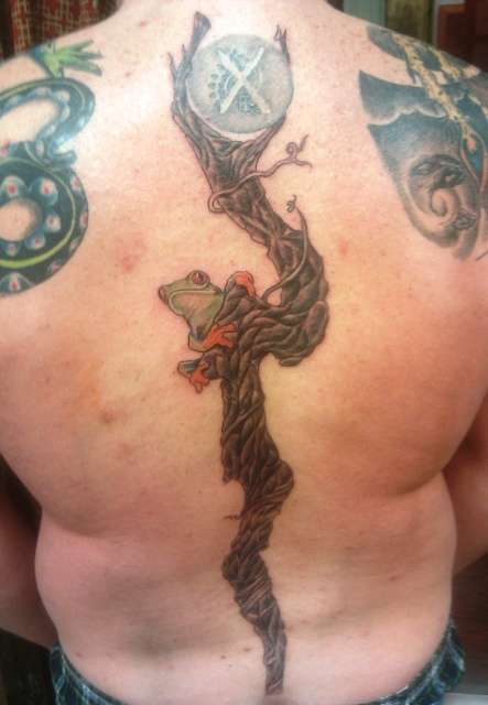 Walking Staff tattoo
