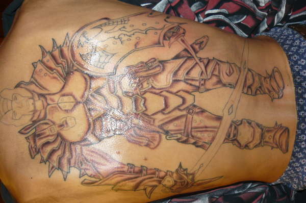 Warrior tattoo