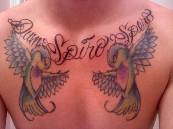 chest tattoo