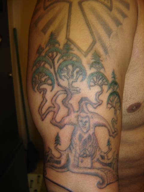 dream tree tattoo