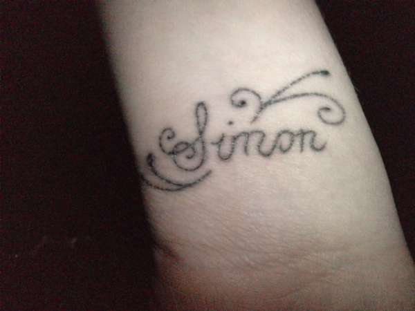 fiance name tattoo