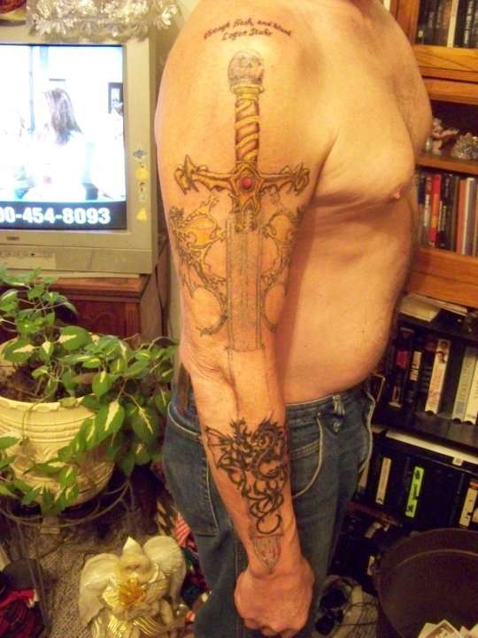 first tattoo done on my father tattoo