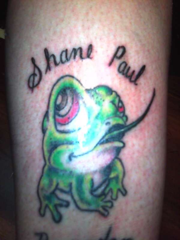 froggy tattoo