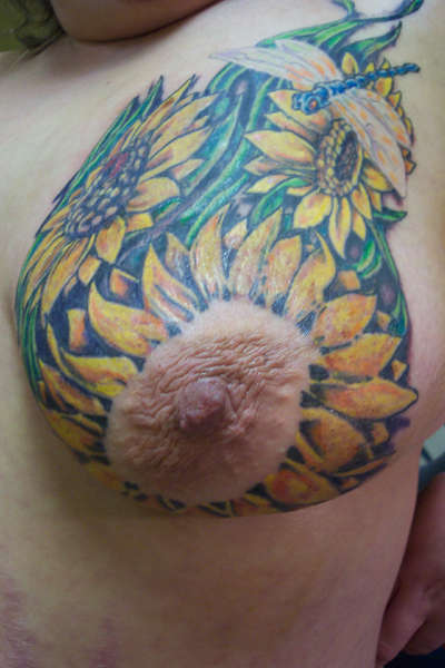 Breast tattoo tattoo