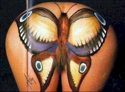 Butt-Erfly tattoo