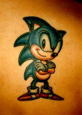 Sonic tattoo