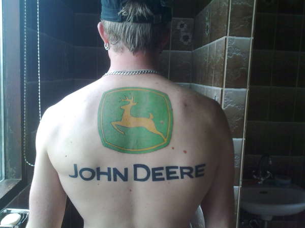 john deere coulor tattoo