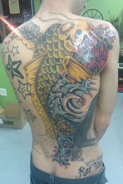 koi fish tattoo