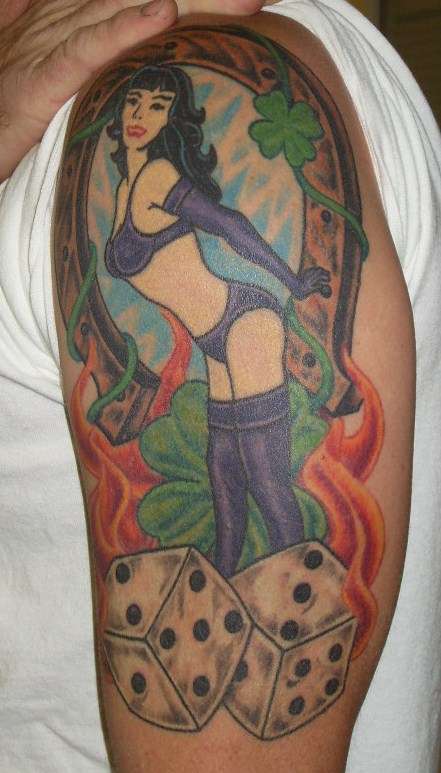 lady luck tattoo