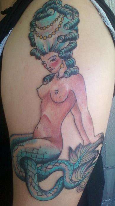 mermaid tattoo