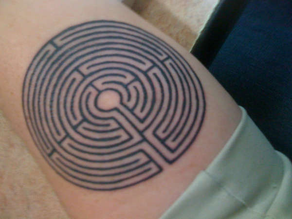 prayer labyrinth tattoo