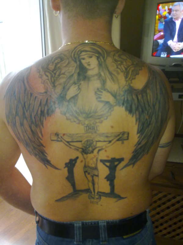 religious tattoo