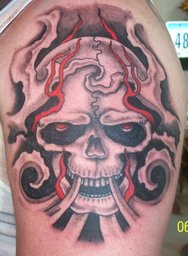 skull tattoo