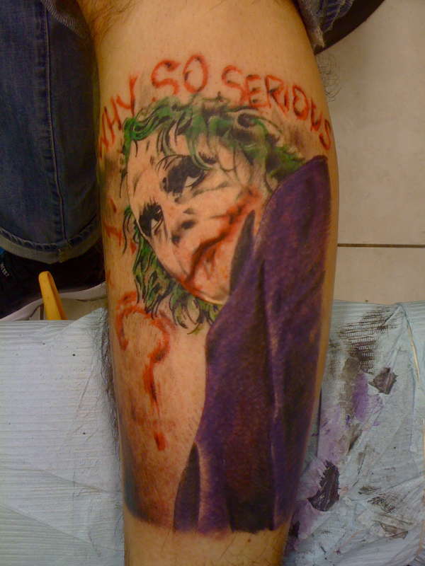 the joker tattoo