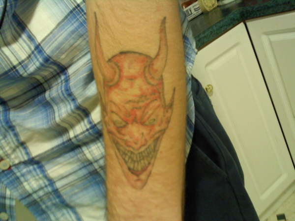 typical devil thing tattoo