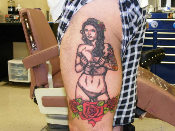 woman tattoo