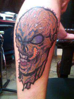 zombie tattoo