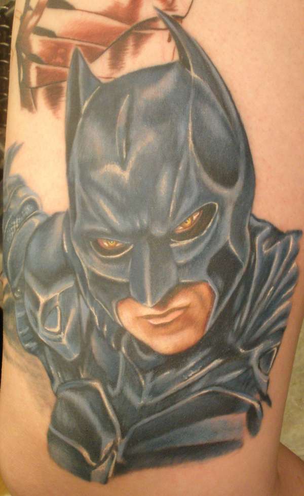Batman By Beto Munoz of Monkeyproink.com tattoo