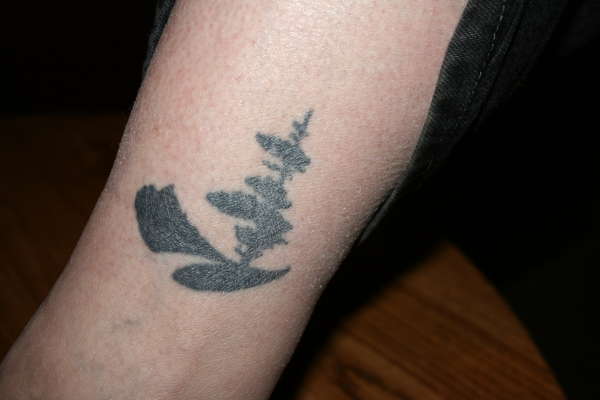 Blue Ridge Parkway Symbol tattoo