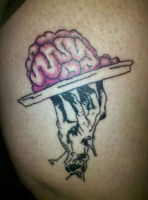 Brains tattoo