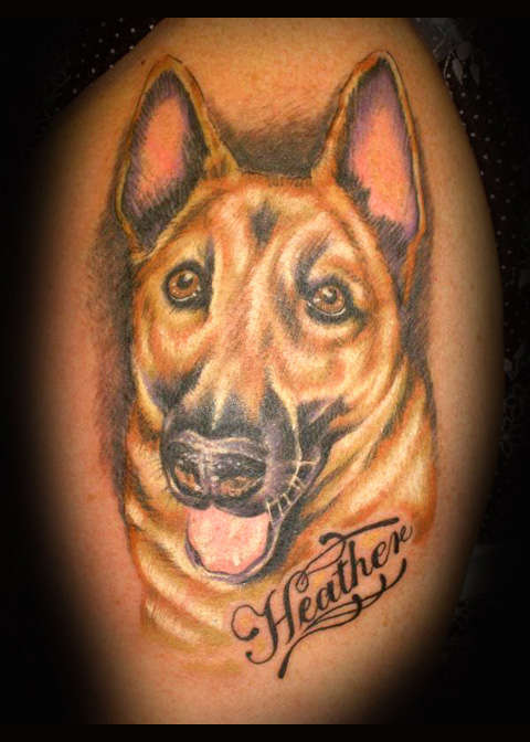 Do portrait by Beto Munoz Of Monkeyproink.com tattoo